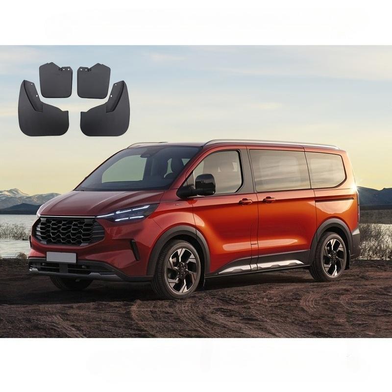 Guardabarros Guardabarros para Jiangling Ford Tourneo Transit V362 2017-2026 Guardabarros Delantero Trasero Termoplástico de Alta Resistencia Duradero Flexible