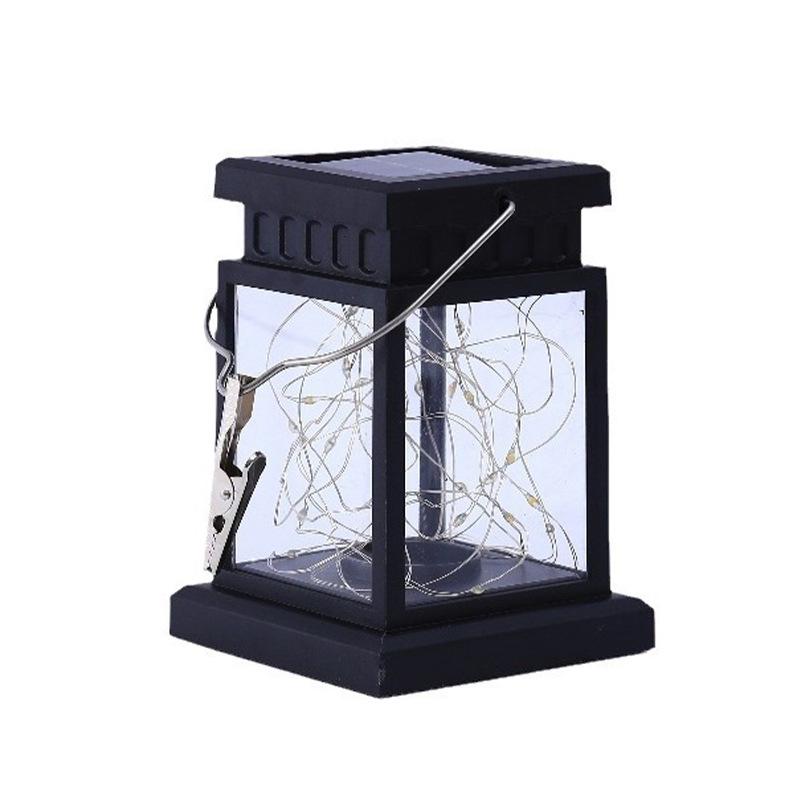 Retro LED Solar Garden Lantern: Waterproof Outdoor Courtyard & Balcony Lighting Decoration