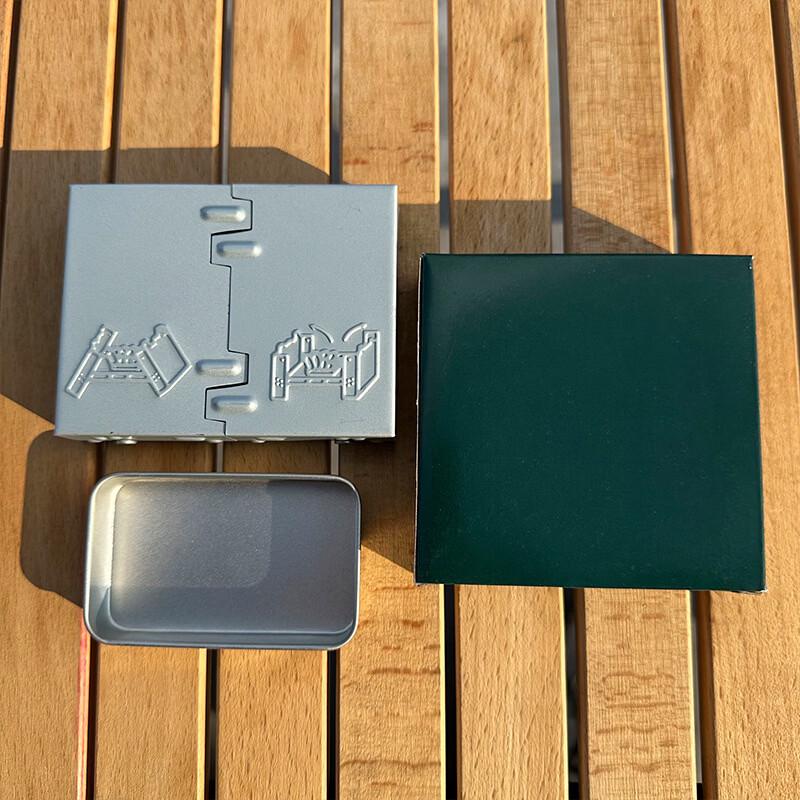 Oeny Portable Folding Alcohol Stove with Windshield