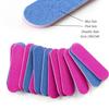100 pcs Blue Disposable Nail Files Single-use Veneer File Sandpaper Nail File  Manicure Tool