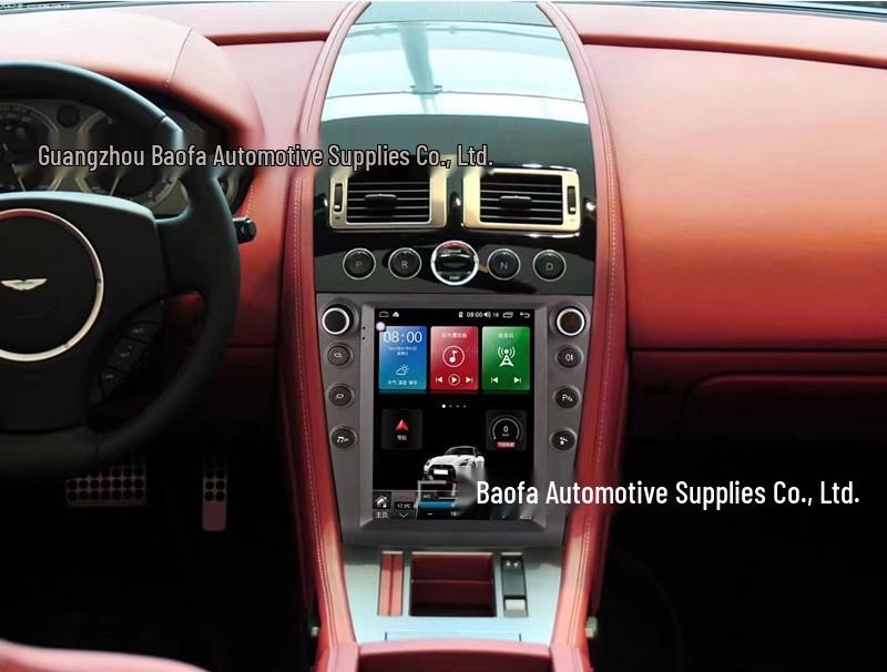

Aston Martin Central Control Navigation & Android Smart Reversing Display 8-Core 2+32G Navigation