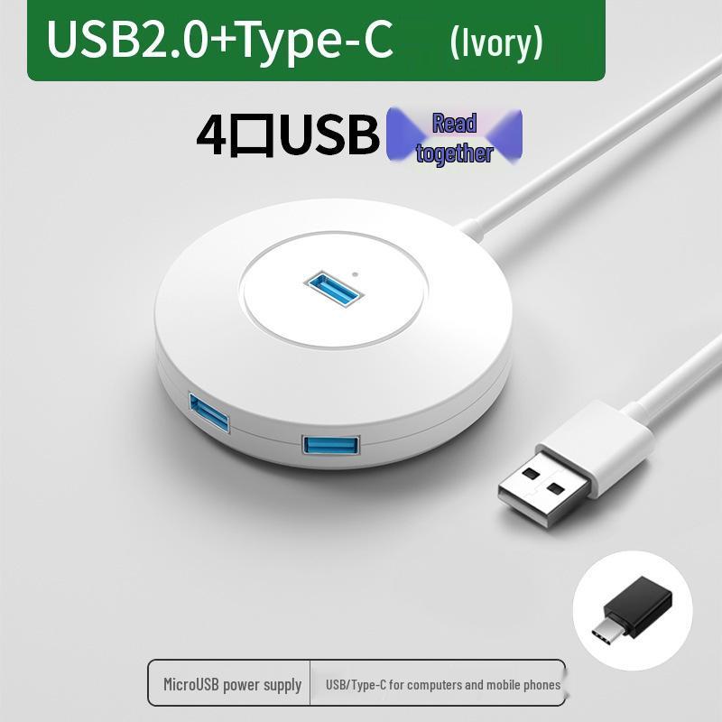 Type-C Multi-Port USB Extender Hub for Laptop/Desktop