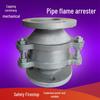 Flame-Arresting Breathable Vacuum Pressure Relief Valve for Gas Station Oil Tank Recovery