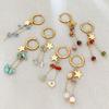 European and American Retro Beaded Tassel Earrings - Elegant Light Luxury Design
