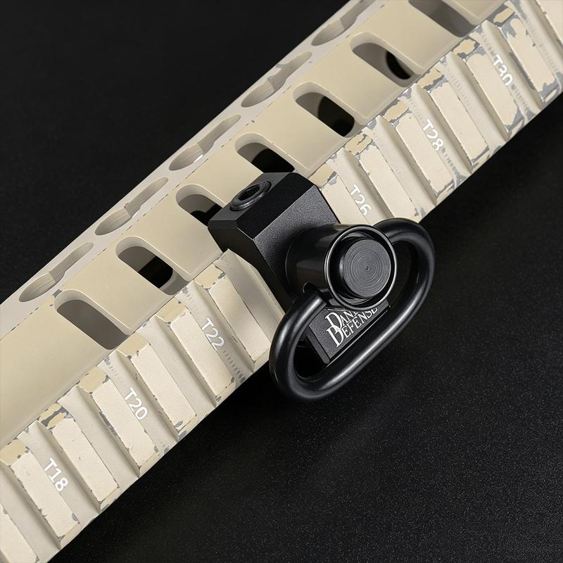 Daniel Defense Strap Buckle DD Sling Mount QD Sling Attachment Mount Quick-Release Buckle 20mm Rail, M4/M16/416 MK18 Accessories