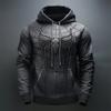 Men's 3D casual men's 3D printed hoodie pullover holiday outing spring and autumn clothing