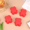5Pcs  7Cm Creative Silicone Bear Muffin Cup Cake Cup Diy Baking Mold Color Random