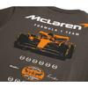Levis McLaren Racing Kollaboration McLaren Buchstaben Grafikdruck Lässiges Rundhals Kurzarm T-Shirt Herren Oberteile A89910001