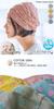 CHARM Cotton Flower Watch Cap Size Fits Stylish Floral Pattern Washable Sleepwear Medical Cap 100% [One All/Green] Spring/Summer