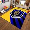 Inter Milan Logo Carpet Design Suitable As a Non-slip Mat for the Living Room or Bedroom Sofa