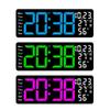 17.3Inch LED Digital Clock with Auto Brightness Adjustment and Time Management Alarm Temperature Date Week Display