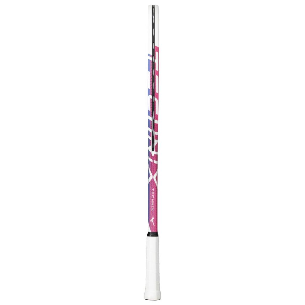 MIZUNO Soft Tennis Racket TECHNIX 63JTN677 Rose Red x Sapphire Blue