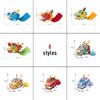2 Pcs National Tide Dragon Boat Dragon Dance DIY Making Material Mid-Autumn Festival Handmade Kid Gift Paper Toys Party Decor
