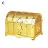 European-style Retro Pirate Undead Treasure Box Metal Crafts Small Jewelry Box Jewelry Storage Treasure Box