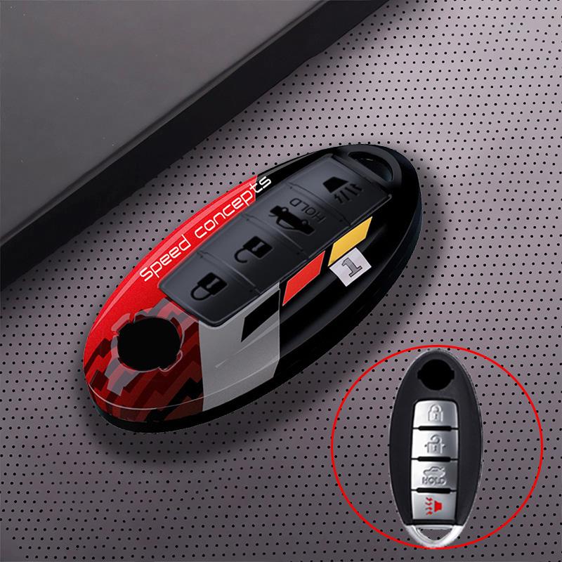 Car Key Case Cover Shell for Nissan Qashqai X-Trail Versa Maxima Altima Rogue Murano Juke Tiida Infiniti FX35 QX60 Accessories