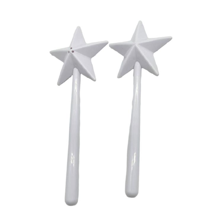 Magical Wands Shape Pepper Spices Dispenser Salt Control Bottle Plastic Material