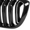 BMW X3 G01 2017- Grilles Between the Headlights (kidneys) Left + Right Set BLACK GLOSSY DOUBLE BAR