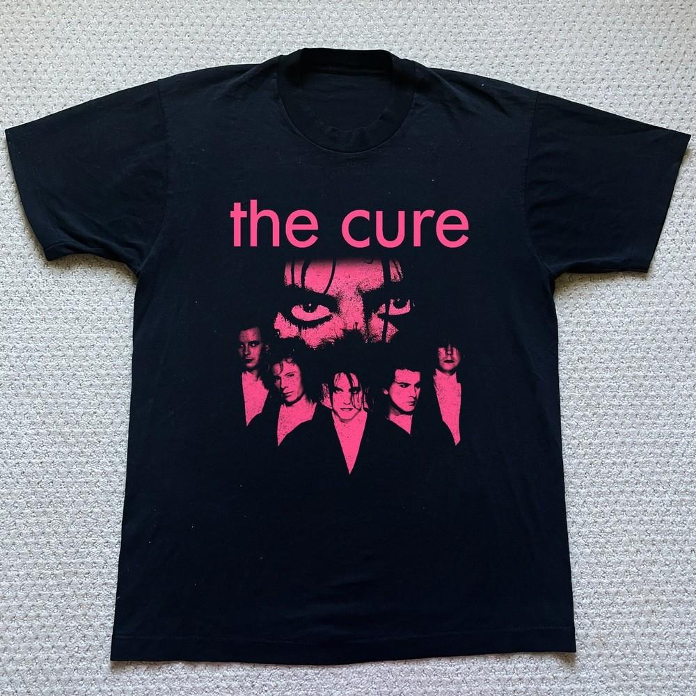 HOT The Cure Band 90s Shirt The Cure Love Unisex Black T Shirt Size S 5XL Unisex T-Shirt M