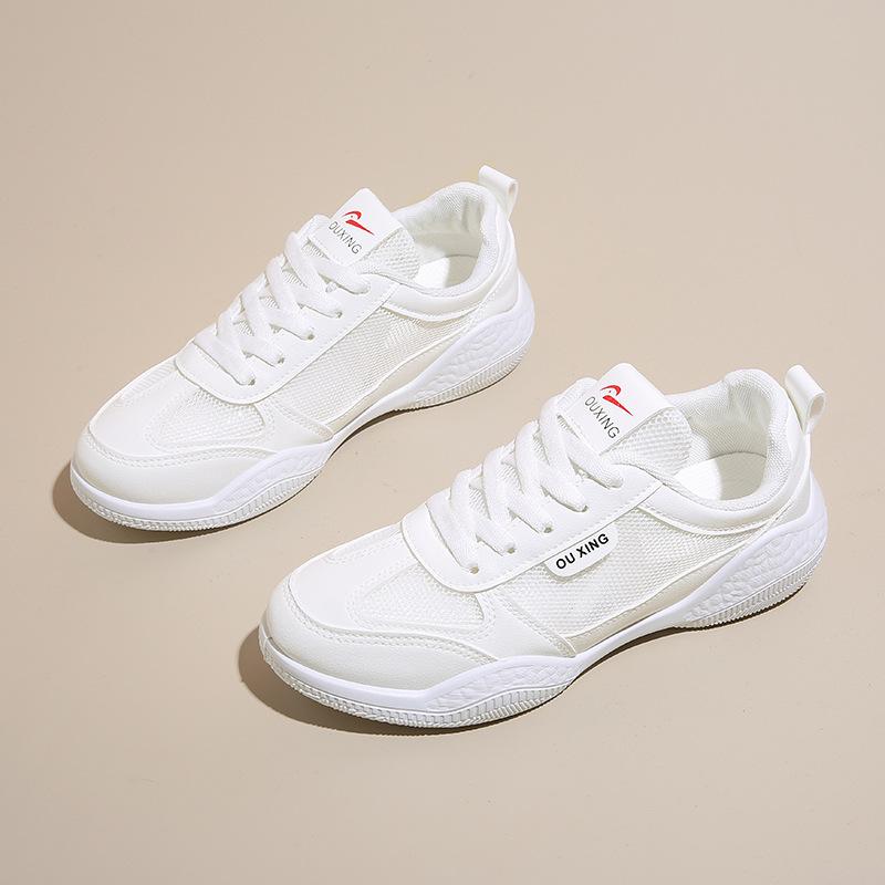 

Little white shoes children s spring new female students casual hollow versatile board shoes street auction 35 белый