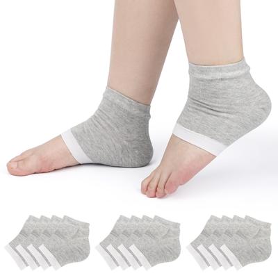 Segbeauty Heel Care Foot Heel Moisturizing Sleep Moisturizing Socks for Cracked Heel Pure Nighttime Socks for Prevents Chapped One Size Fits Socks,
