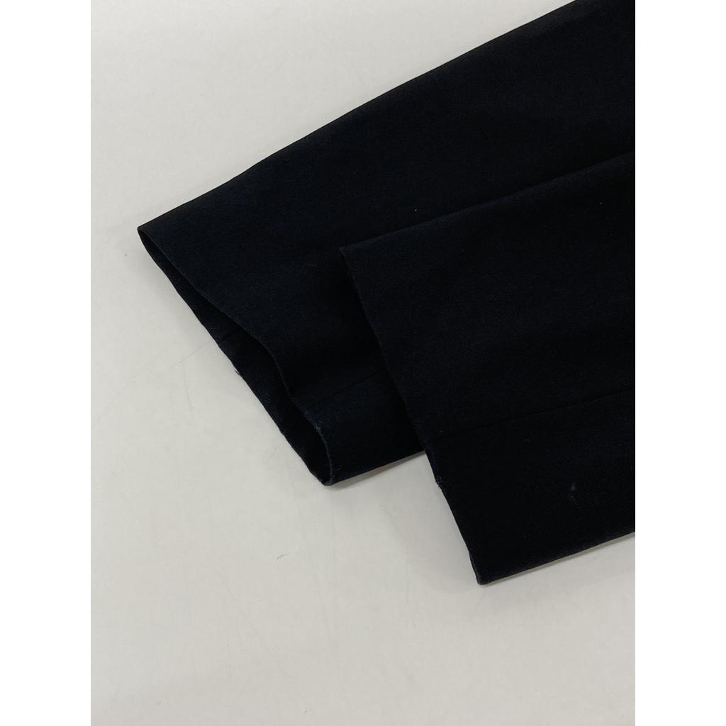 Balenciaga Czarna koszula zapinana na guziki z poduszkami na ramionach topy 32 czarnyUżywany