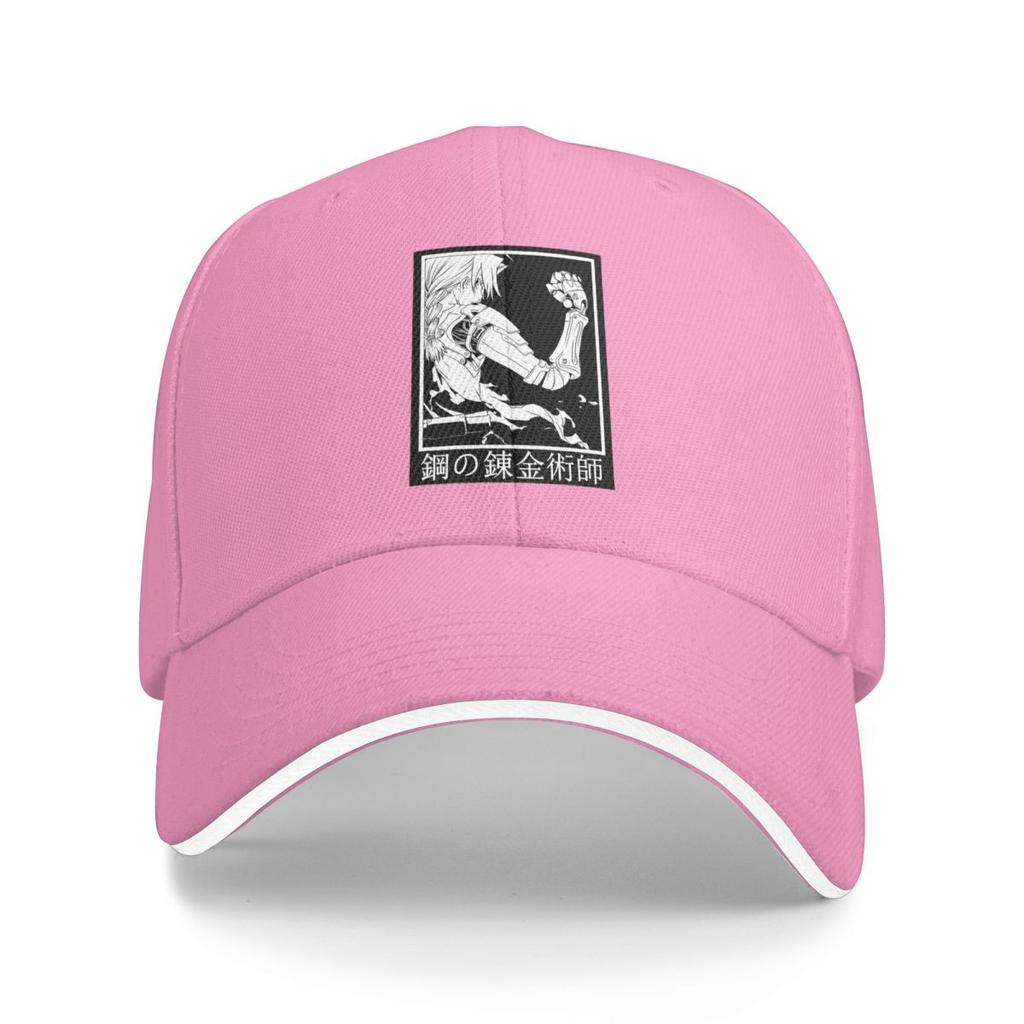 Unisex Baseball Hats FULLMETAL ALCHEMIST Outdoor Streetwear Summer Sports Baseball Caps Hip Hop Cap Casquette