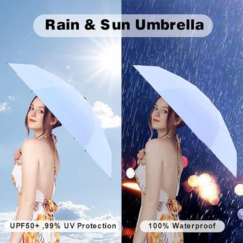 Складной дорожный зонт с 6 спицами — фото 3