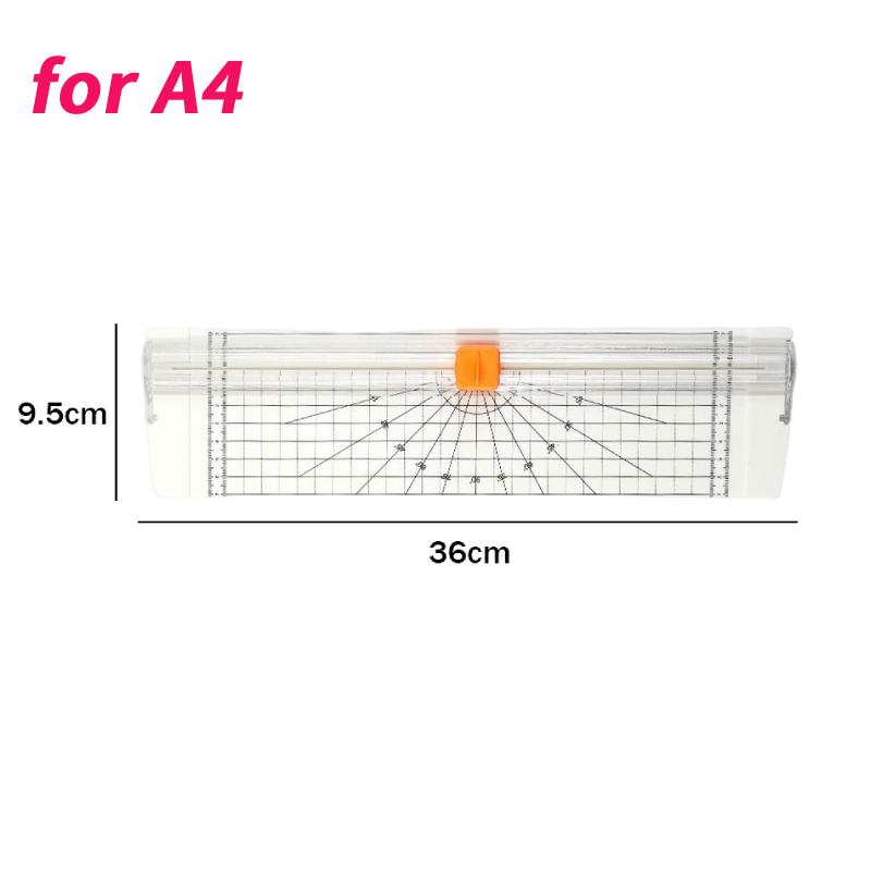 Mode Populär A4/A5 Precision Pappersfoto Trimmers Skärare Scrapbook Trimmer Lättvikt Skärmatta Maskin Ny