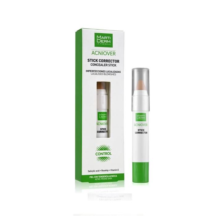 Stick Correcteur Anti-Imperfections - MartiDerm - Acniover - Non comédogène - Mixte - Adulte
