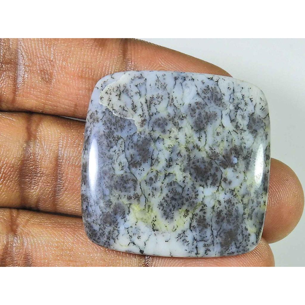 Natural Dendrite Opal Octagon Shape Healing Crystal Loose Gemstone 35X35MM SK1906-