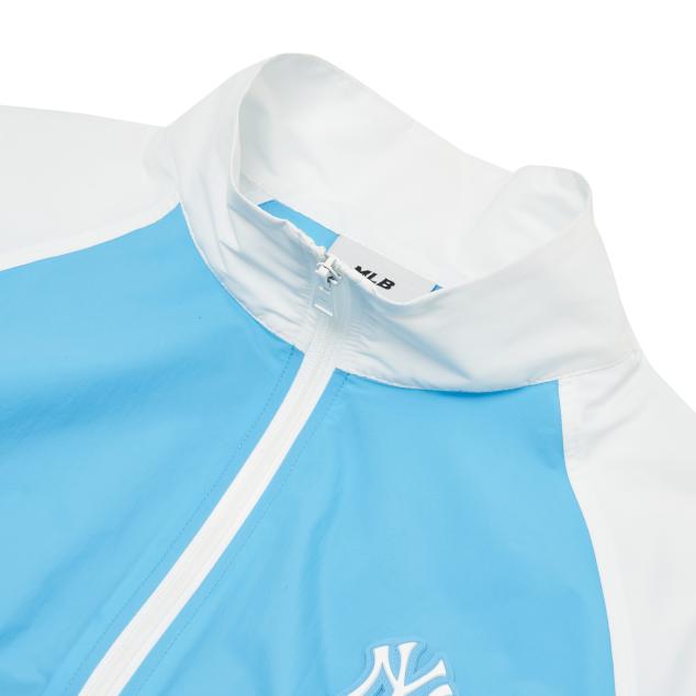 New MLB Jackets Women's Blue 3FWJB0421-50NYL