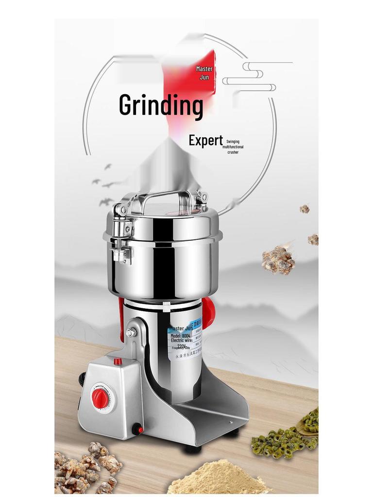 Ultra-Fijne Roestvrijstalen Graanmolen & Huishoudelijke Vergruizer