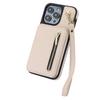 Zipper Wallet Case for iPhone 15/14/13/12/11 Pro Max XR XS Max SE 7 8 Crossbody Purse Card Holder Lanyard Flip Kickstand Cover