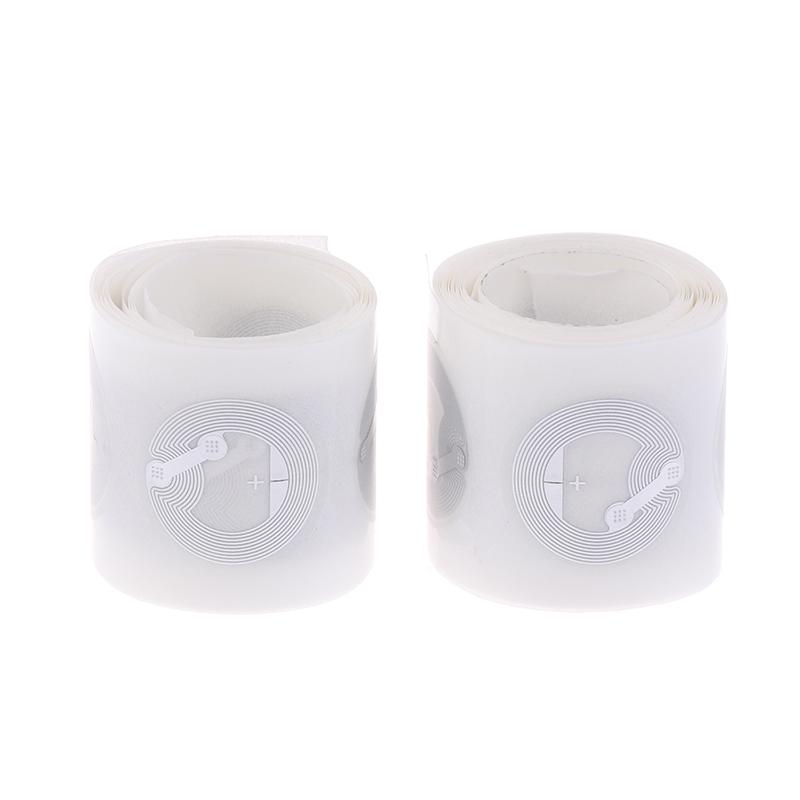 50/100 ks NFC štítků Čip NFC215 Nálepky RFID Elektronické nálepky pro kontrolu přístupu Chytrý klíč Přepisovatelné