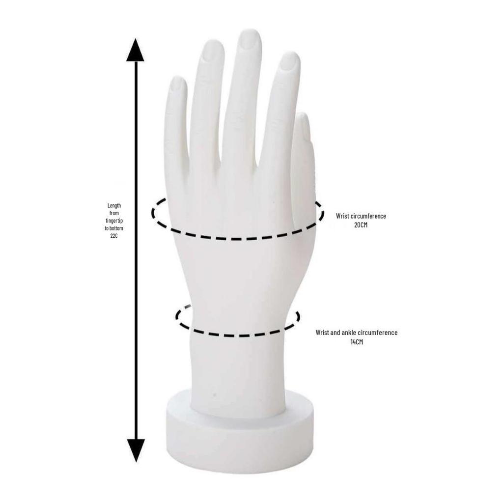 Children's Silicone Hand Display Model: Gloves, Bracelet, Necklace, Ornaments, Clothing Props