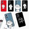Funny Man Middle Finger Case For OPPO Reno 8 10 Pro 4Z 5Z 8T 4 5 6 7 Lite OPPO Find X6 Pro X3 X2 Neo X5 Lite Cover