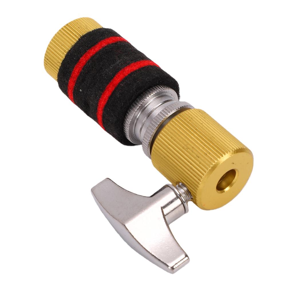 Hi Hat Clutch for 7mm Rod Alloy Jazz Drum Clutch Musical Instrument Accessory Red Black Felt