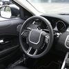 DIYUCAR Rattpanelsöverdrag för Land Rover Range Rover Evoque 2012-2018, Självhäftande Rattöverdrag, Panel för Interiör, Anpassade Biltillbehör