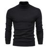And Winter Thickened Warm Sweater Medium Collar Men's Multi-color Sweater