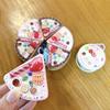 Keyring Voice Recording Keychain with Happy Birthday Song Dessert Bag Charm Pendant  Birthday Gift