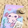 Axolotl Cartone Animato kawaii ASCIUGAMANO ROSA Asciugatura Rapida Asciugamani da Spiaggia Sono Adatti Per Piscine Campeggio Yoga E La Palestra