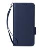 Leather Case with Wrist Strap for Honor X9c 5G/Magic7 Lite 5G/X60 Pro 5G Litchi Texture Wallet Phone Cover