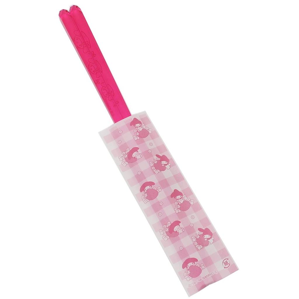Sanrio Ribbon Clear Chopsticks Pink 490561 "My Melody"