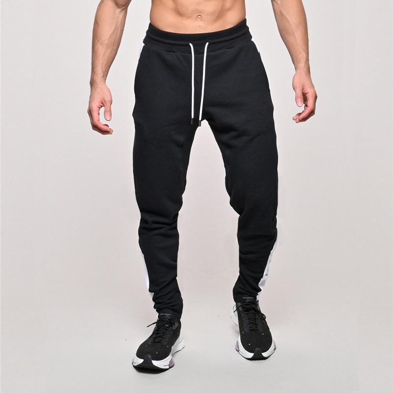 

Летние модные универсальные дышащие облегающие брюки с завязками на шнурке для мужчин, повседневные брюки для мужчин, одежда для работы, брюки для отдыха XXL