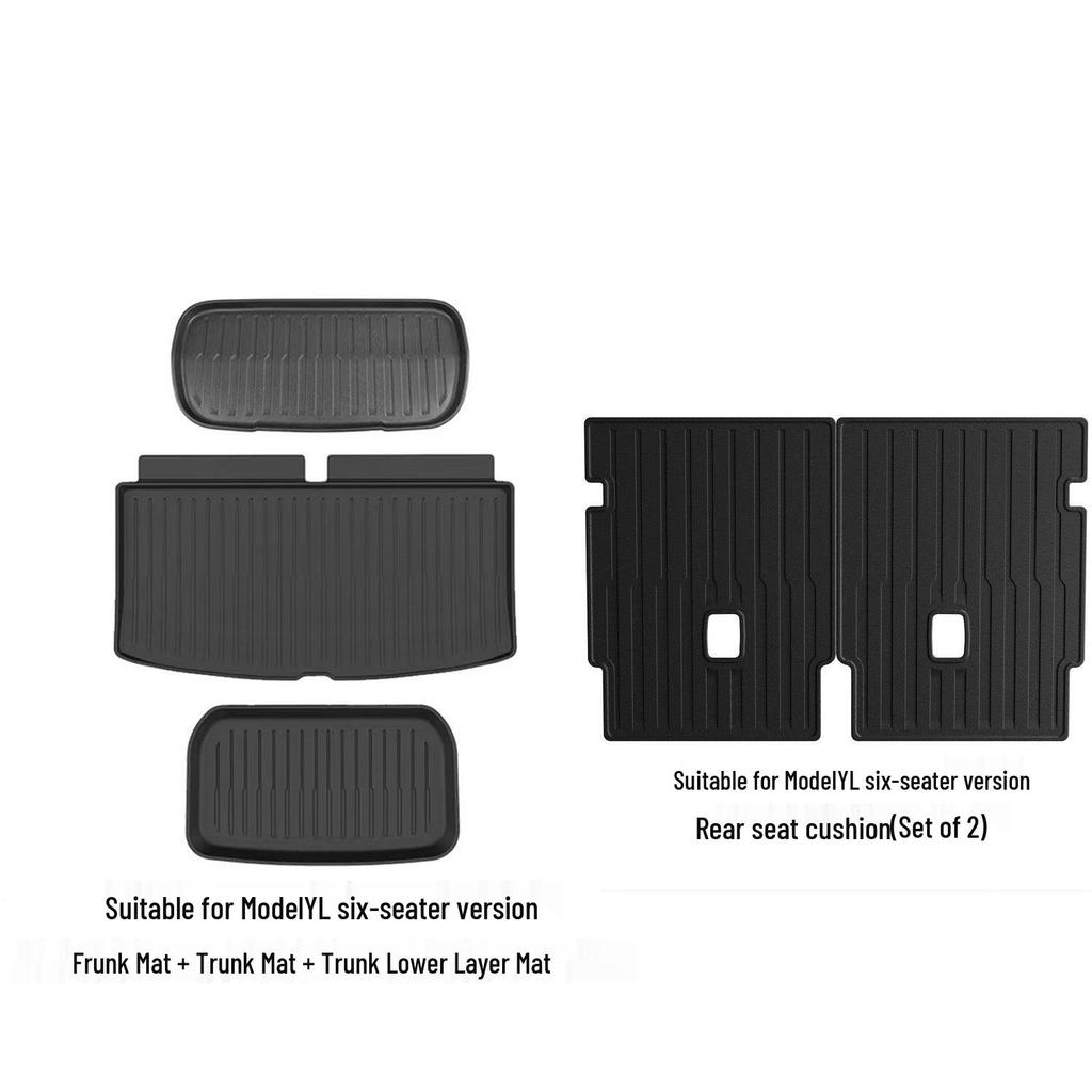 ModelYL TPE2026 Foot Pads for Tesla YL Six-Seater Interior Modification