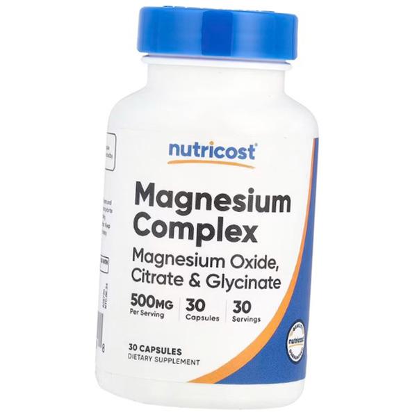 

Magnesium Complex, Magnesium Complex 500, Nutricost (36647081)