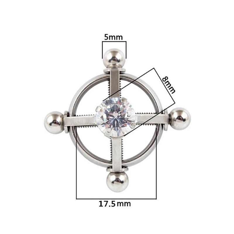 Nipple Clamps BDSM Accessories Sexy Female Fetish Nipple Rings Non Piercing Sex Shop Products Women Nipple Clips Sexyshop