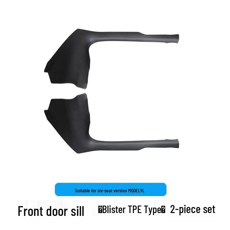 Tesla Model Y Six-Seater Door Sill Strips & Center Console Protective Plates Tesla Model Y L