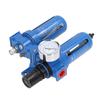Filter Regulator and Lubricator High Hardness Zinc Alloy 2 Stage Air Compressor Water Separator Air Filter 1 4in NPT