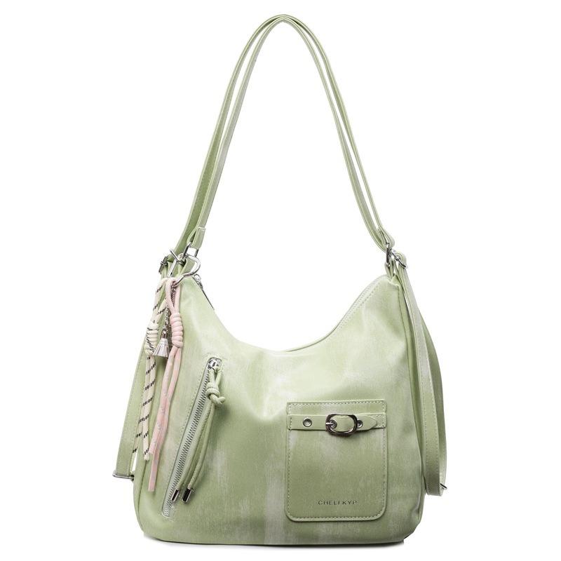 Large capacity tote bag women's spring new niche casual versatile underarm commuting shoulder backpack